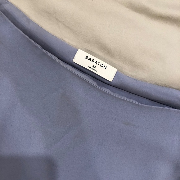 Babaton Off the Shoulder Blouse (2 available: black or blue) - Picture 5 of 6